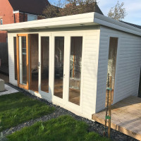 Wooden summerhouse