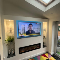 Small media wall